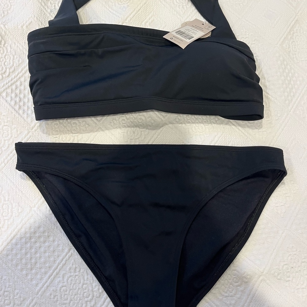 Boden Black Bikini Swimwear Classic Style